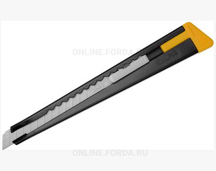 OL-180-BLACK Нож OLFA с выдвижным лезвием, черный, 9мм
