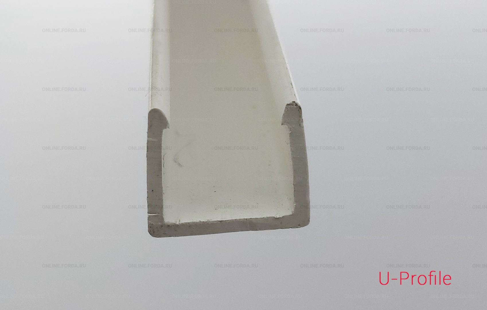Профиль окантовочный под толщину 10 мм