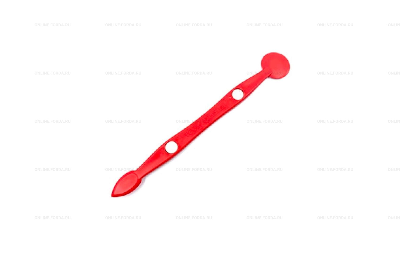Мини-ракель палочка Uzlex красного цвета для оклейки виниловых пленок