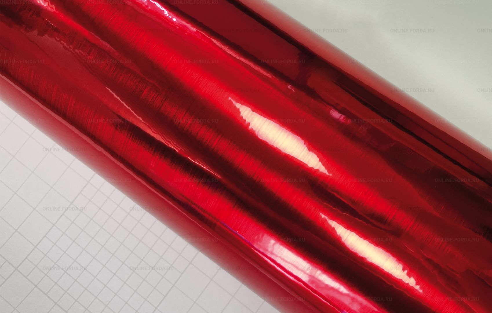 Цвет красный шлифованный хром у пленки DPI CVG1006G